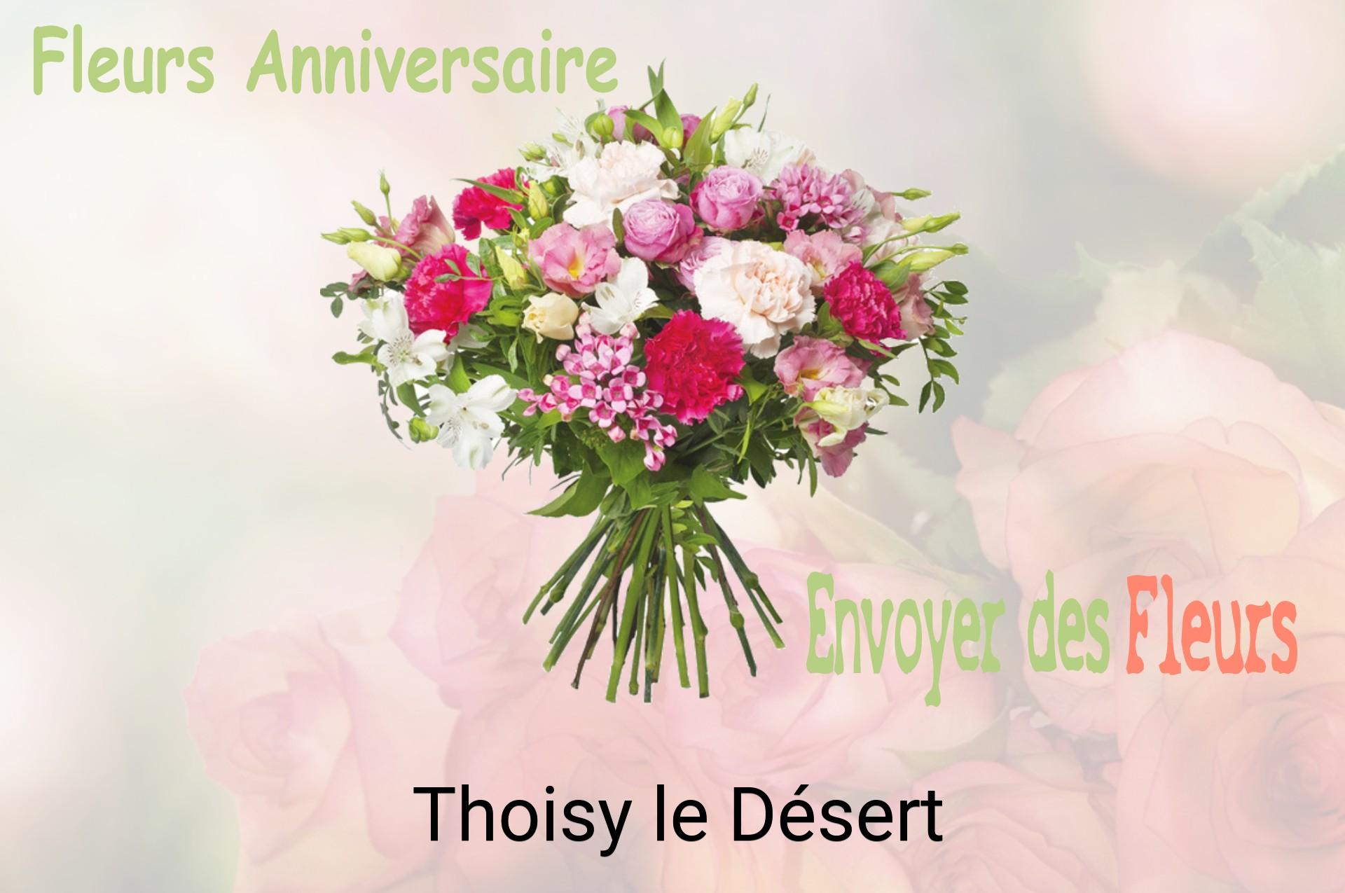 Bouquet de fleurs d’anniversaire livré à Thoisy-le-Désert