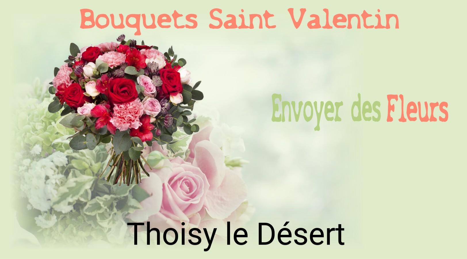 Roses de Saint-Valentin livrées à Thoisy-le-Désert